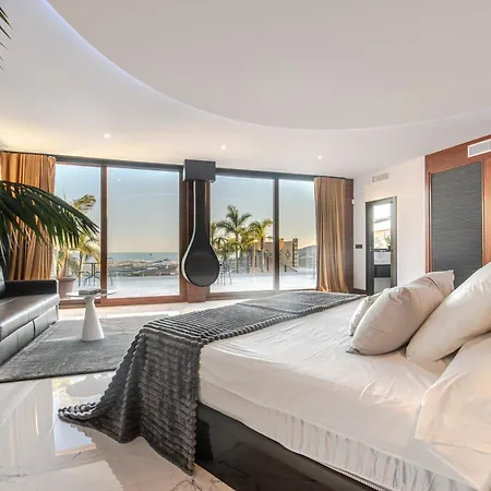 Rentitspain Playa Cristal Vista Al Mar, Piscina, Jacuzzi Y Lujo Villa Molvizar